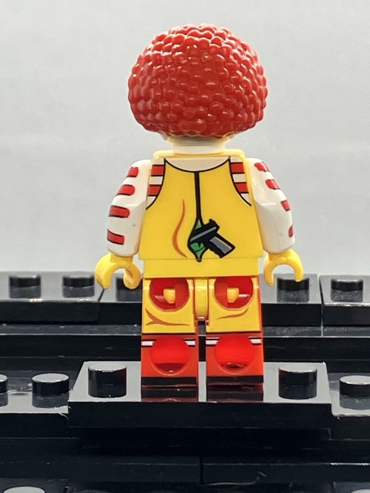 Evil Clown Ronald McDonald Custom Mini Figure