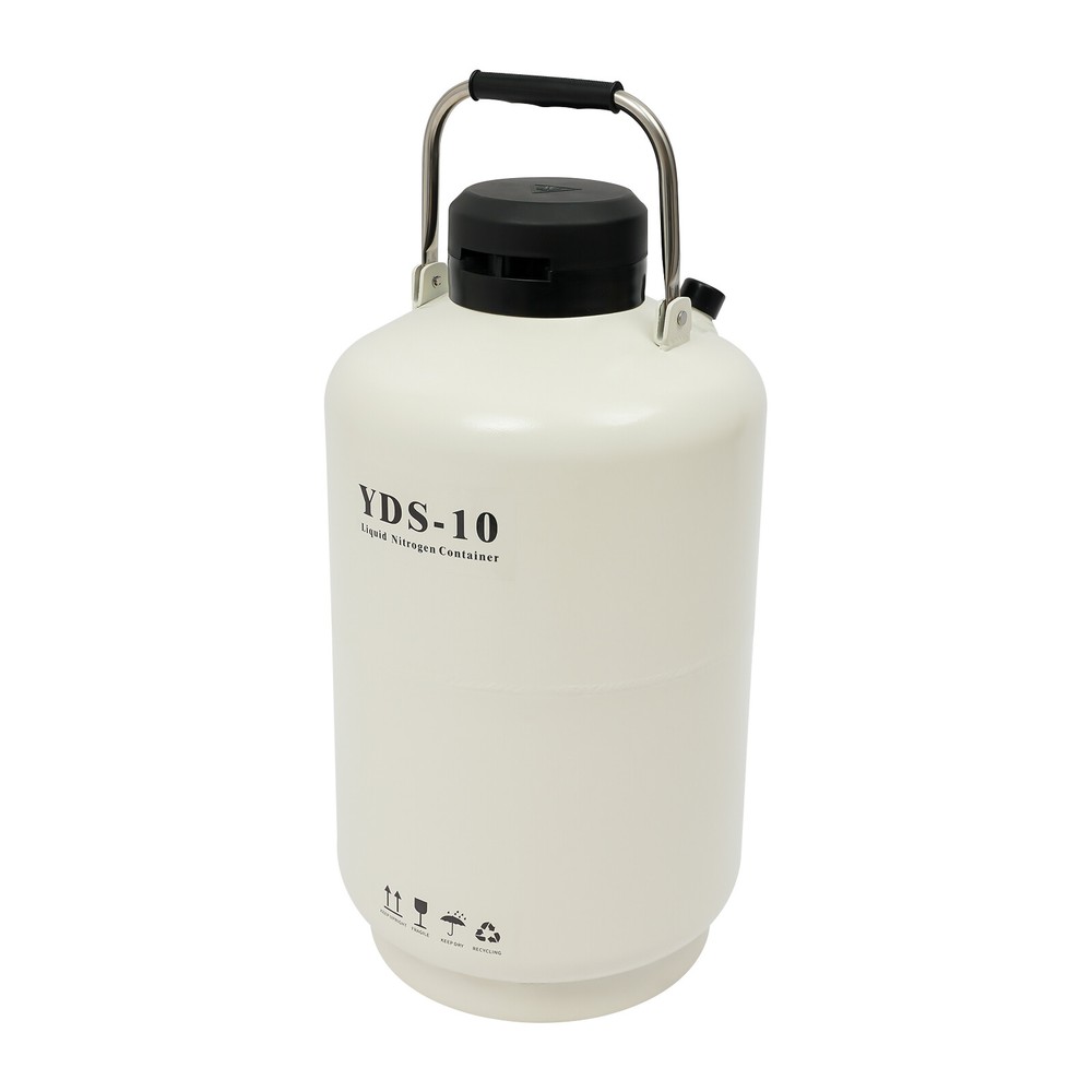 10L Liquid Nitrogen Tank Nitrogen Cryogenic Container Liquid Nitrogen Container