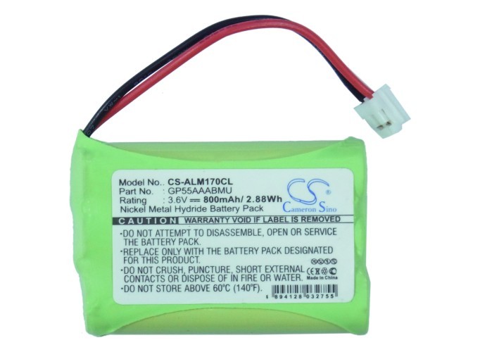 Battery for Binatone Easytouch 100,Easytouch 200,ICARUS 8,ICARUS 800,ICARUS 8000