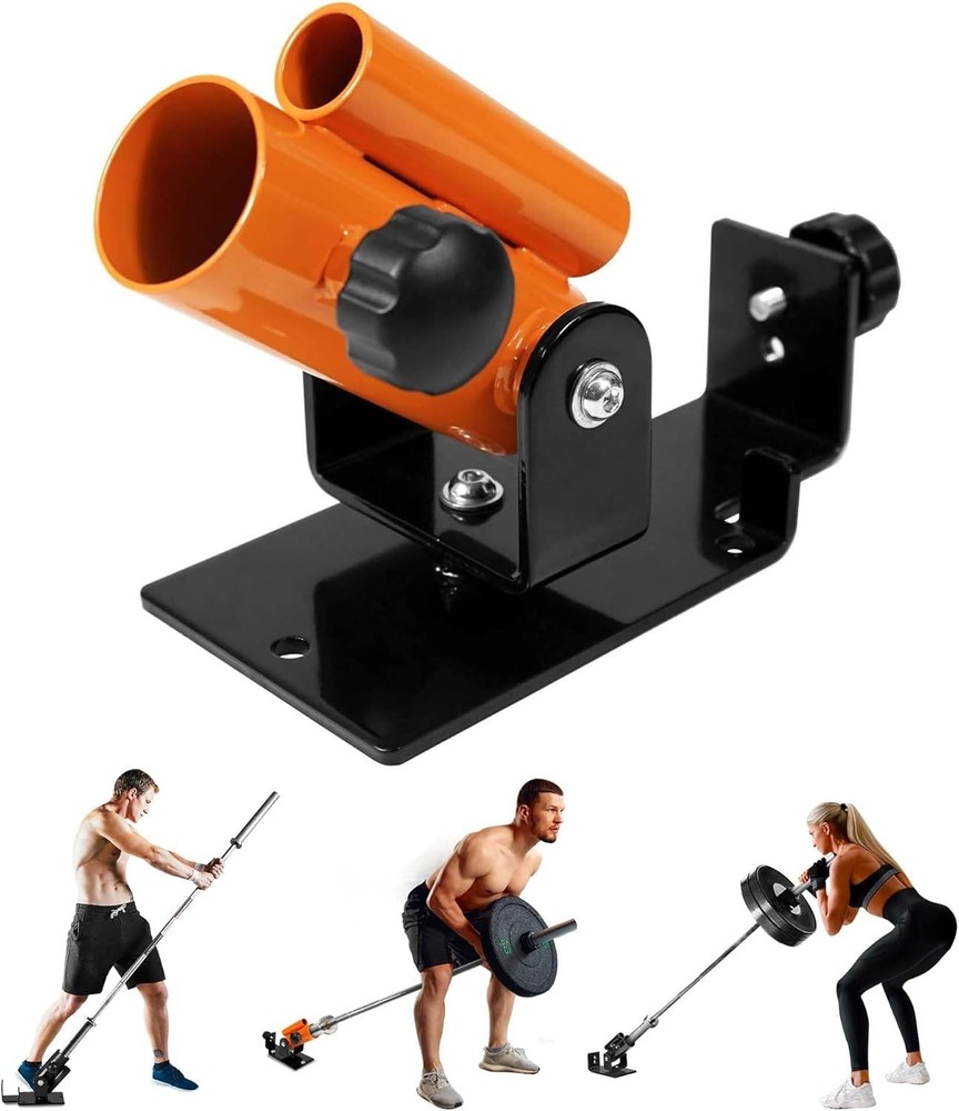 Self-Powered Adjustable T Bar Row Platform with Secure Rubber Grip and Stability