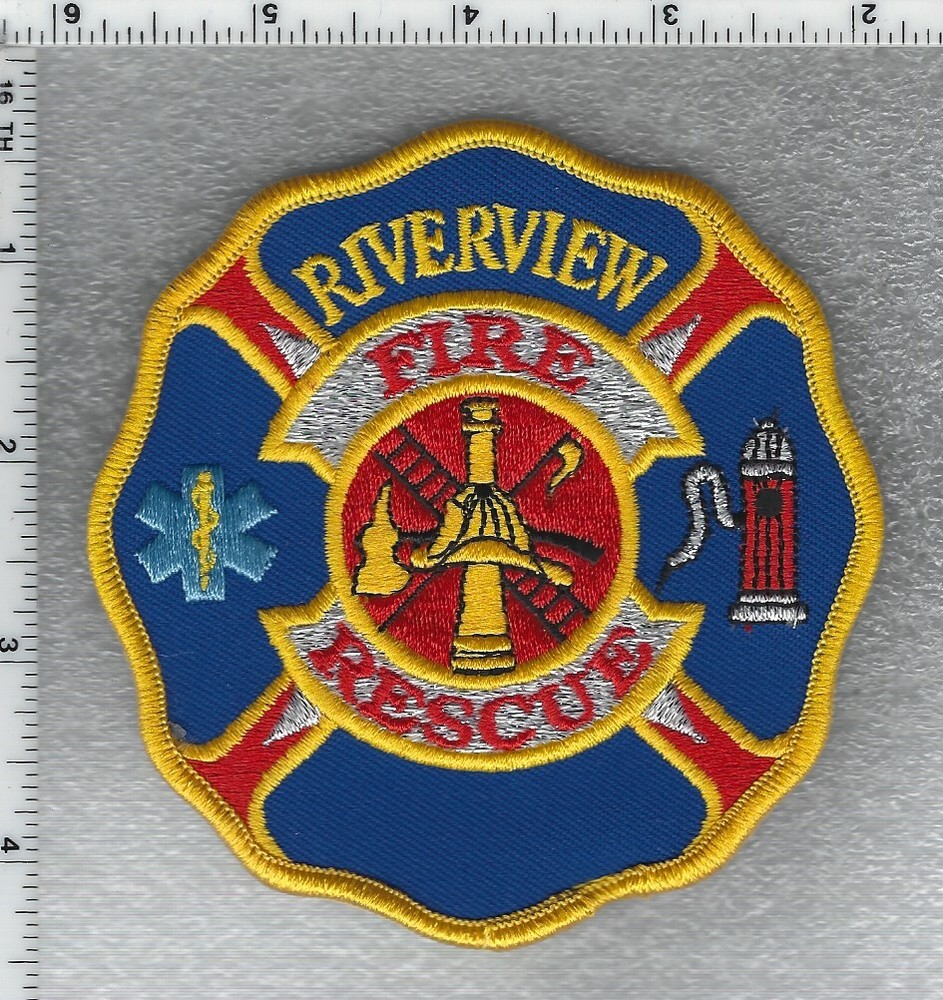 Riverview Fire Rescue (New Brunswick, Canada) Shoulder Patch