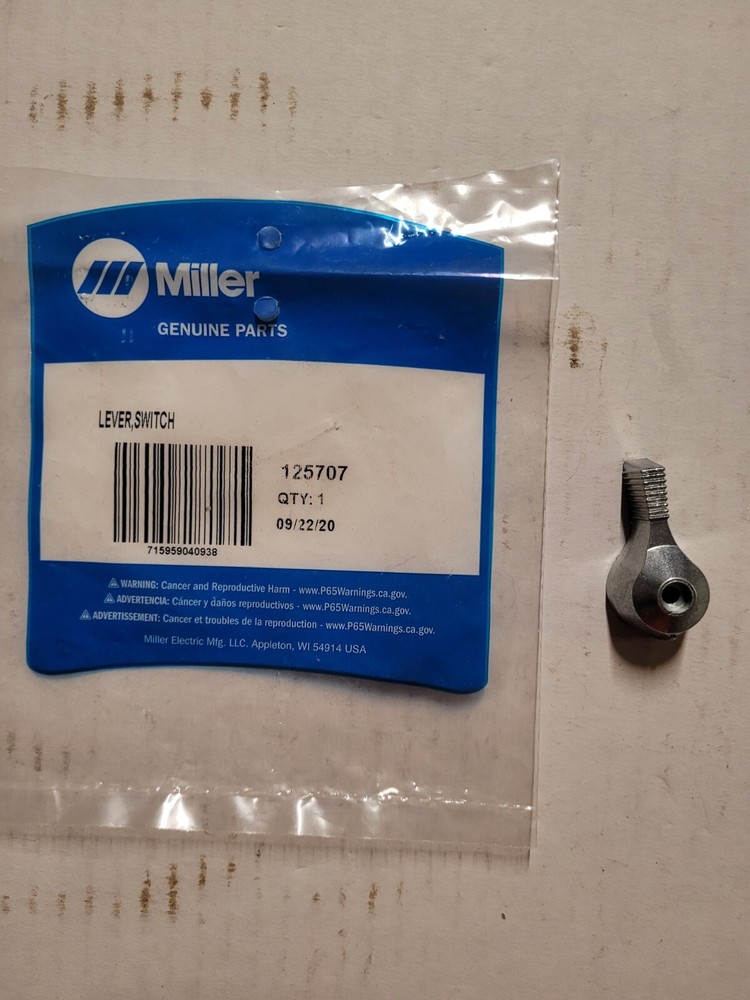 MILLER® SWITCH, LEVER 125707