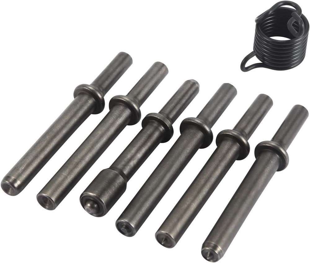 7-Piece Air Powered Rivet Hammer Tools Kit for Durable Performance