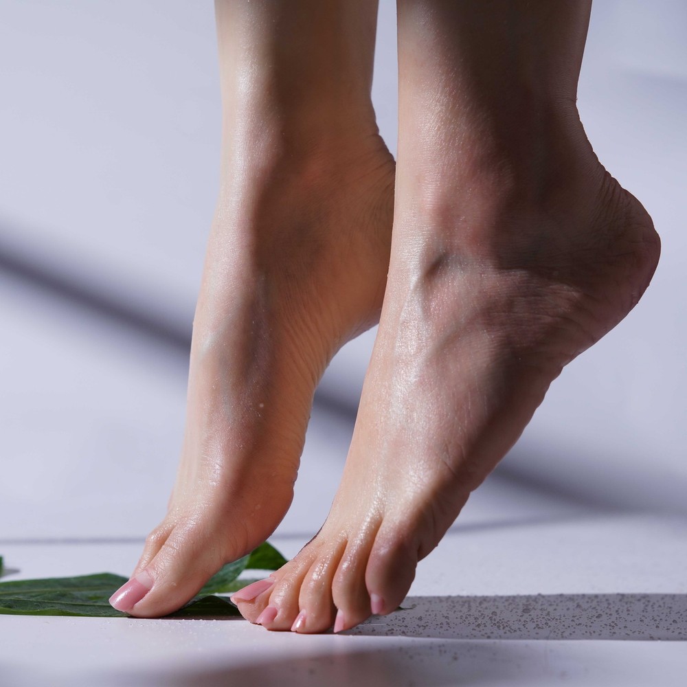 Top Configuration Silicone Female Mannequin Foot Display Model Bone positioning