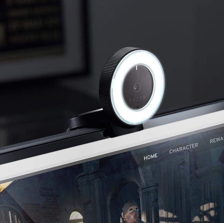 Razer Kiyo RZ19-0232 Webcam with Adjustable Ring Light - New Missing Box