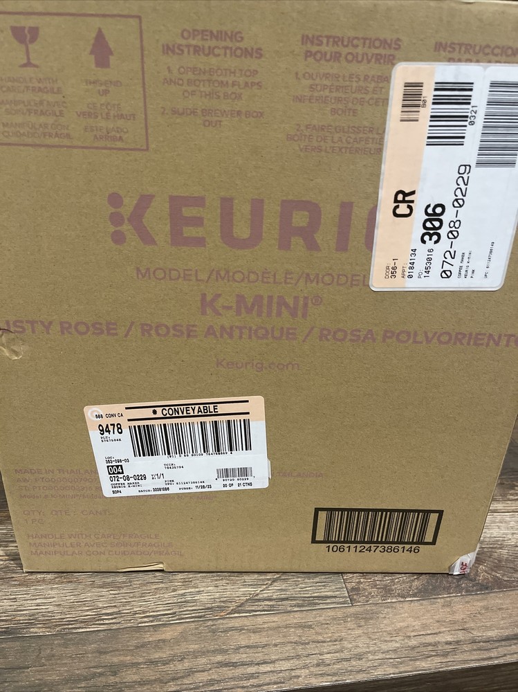 Brand New, Unopened Box