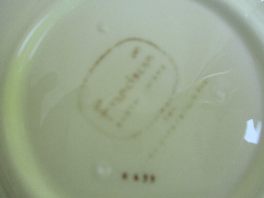 (5) Franciscan Earthenware USA 6" Bread Dessert Side Plates Apple Pattern