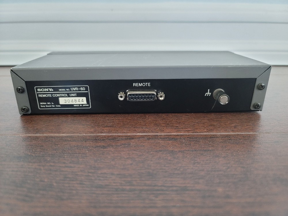 Sony UVR-60 Remote Control Unit UVR60 #1