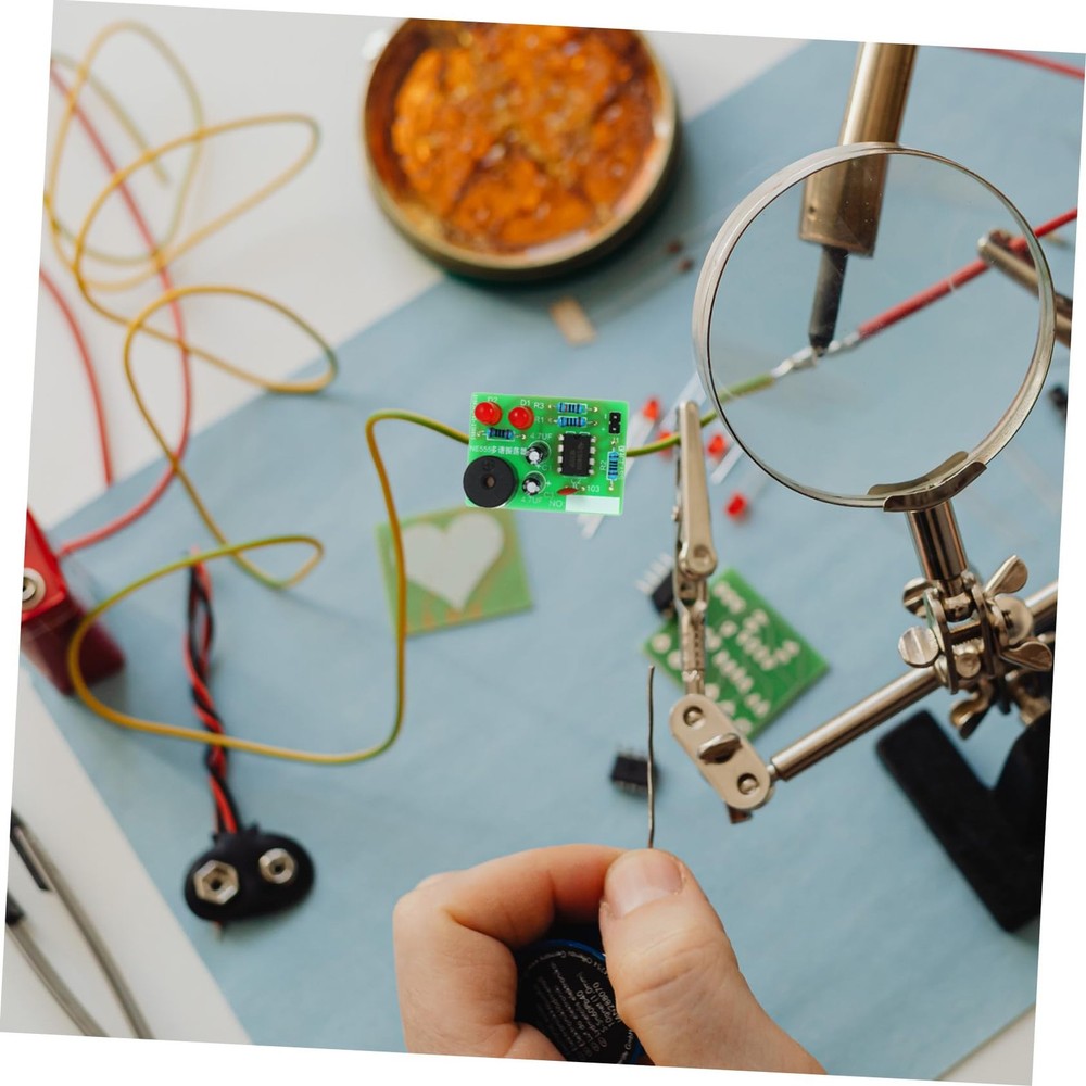 15sets Soldering Practice Kit Flash Circuit Soldering Training Board for Elec...