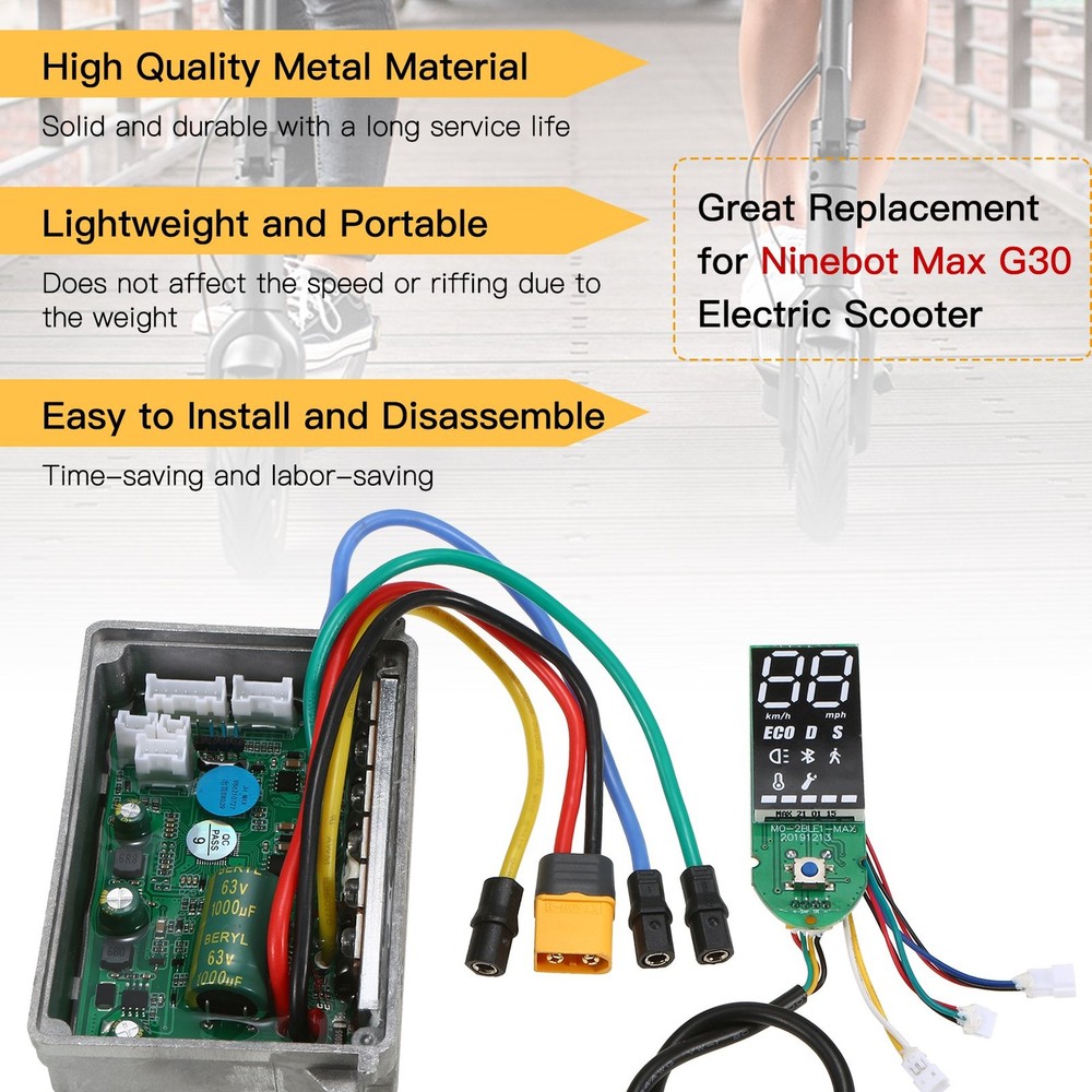 US- For Ninebot Max G30 Electric Scooter Controller Motherboard Switch Panel Kit