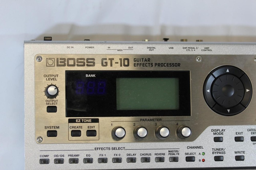 Boss GT-10 Guitar Effects Processor Pedal Board
