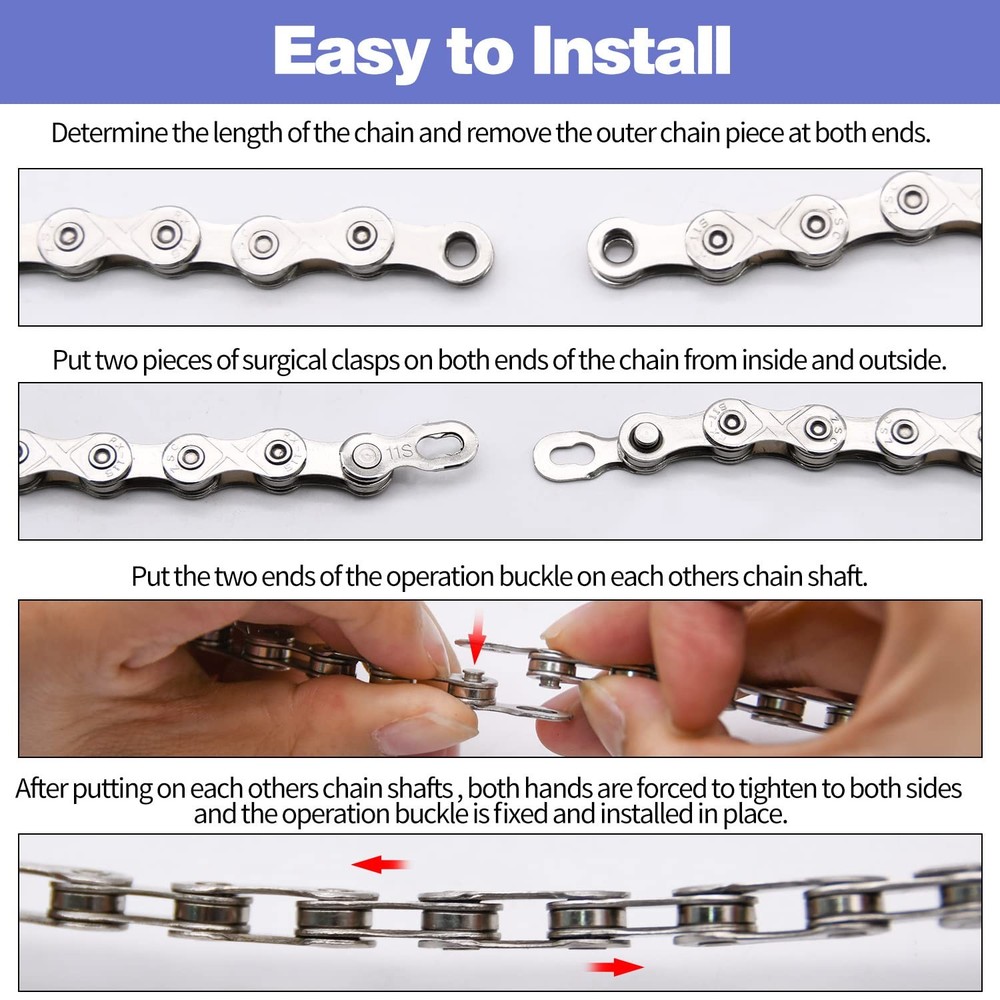 Bike Chain Kit, 6/7/8 Speed Multi-Function Kit