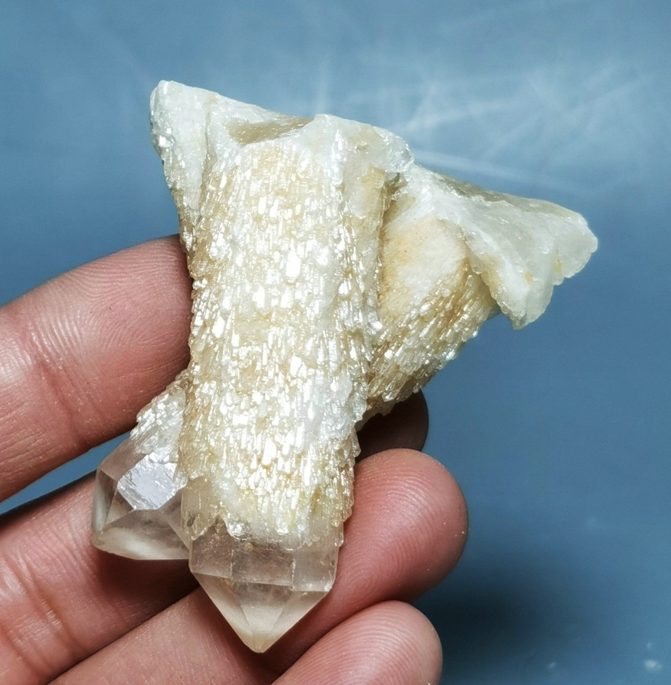Rare Himalayan Quartz Crystal Cluster Specimen
