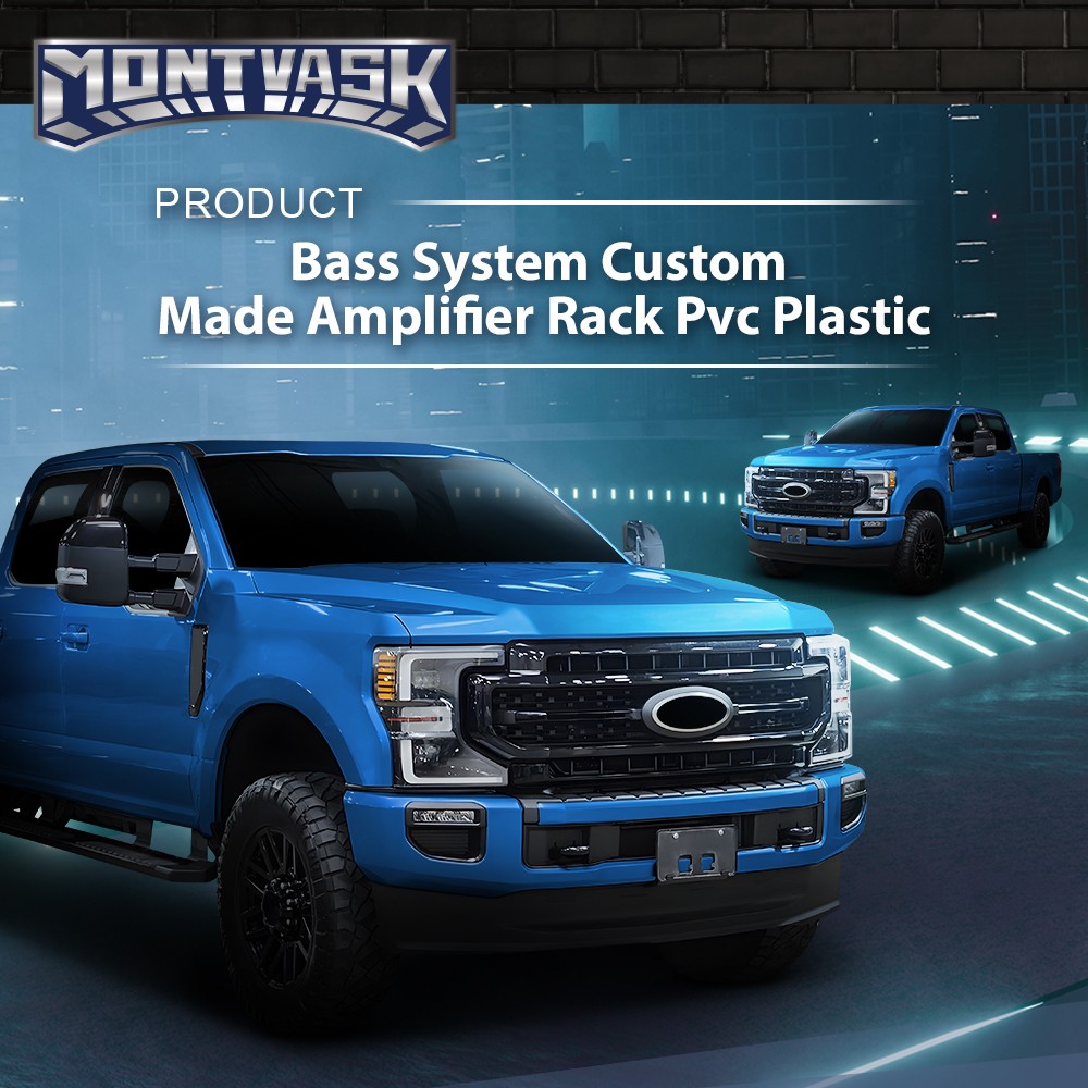 Bass System Custom Made Amplifier Rack 1/2 Pvc Plastic
