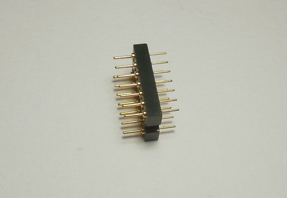 14-DIP Component Carrier/Adapter EMC 20314-04-451 Gold Plated