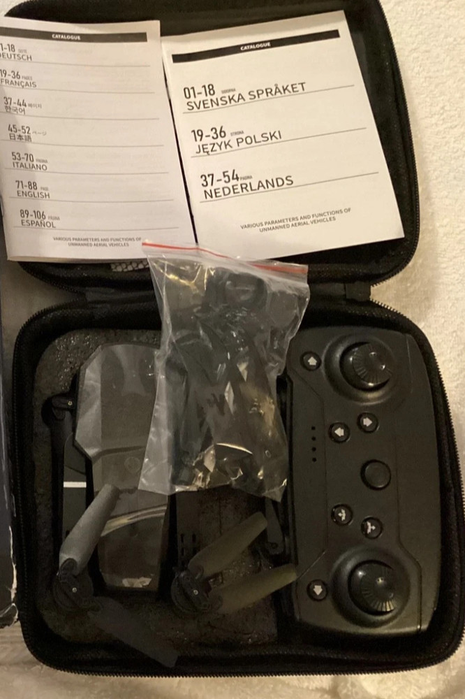 Facegle E88 Pro Drone With Camera, Case And Remote