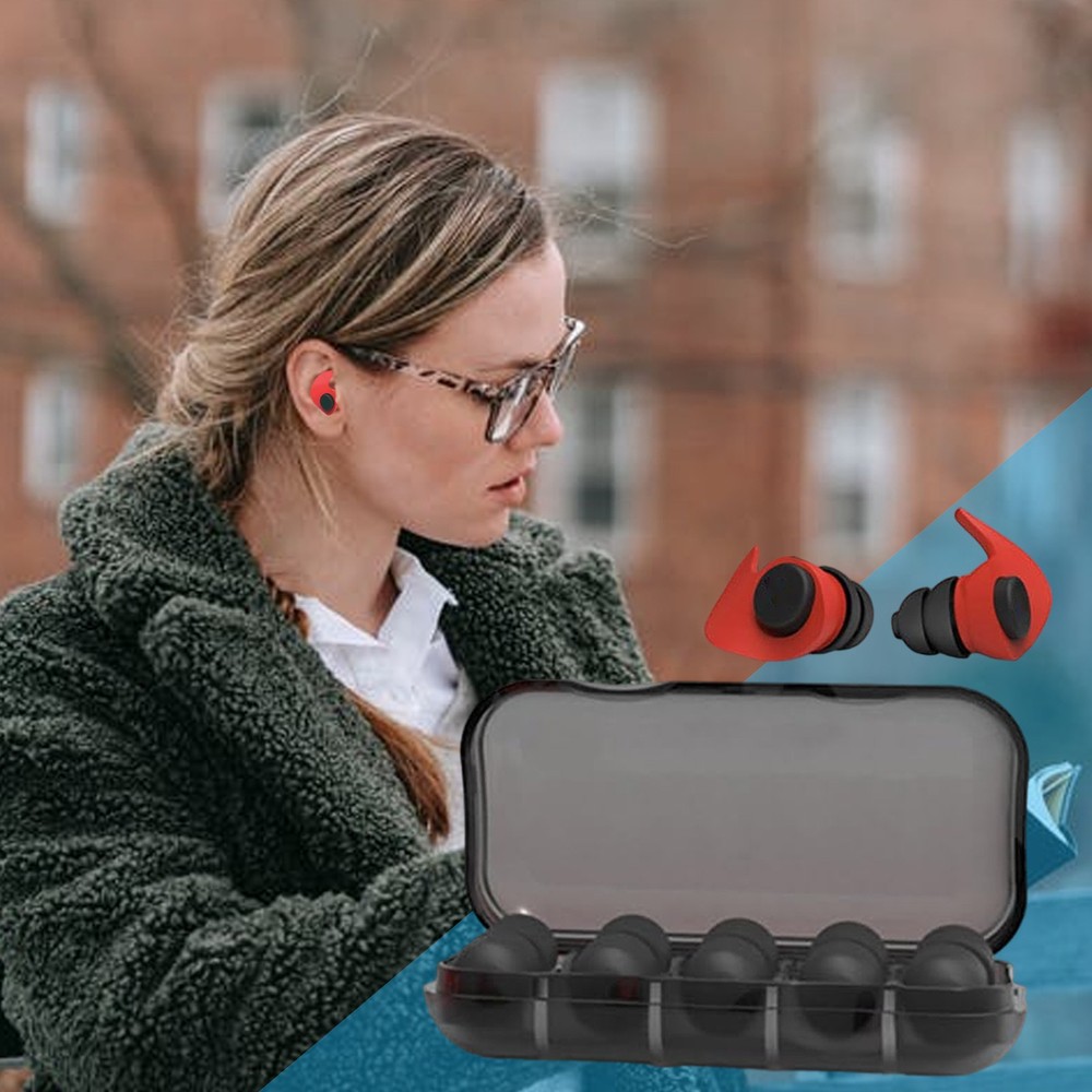 Super soundproof earplug for Side Sleeper Multipurpose Noise Cancelling Earplugs