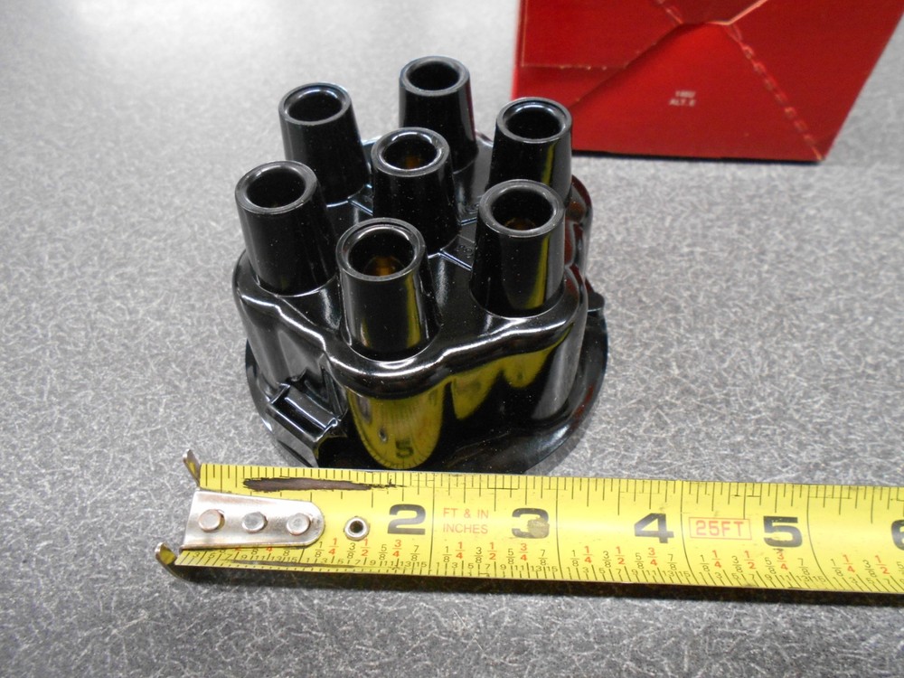 Standard IH444 Distributor Cap with Brass terminals, NOS!