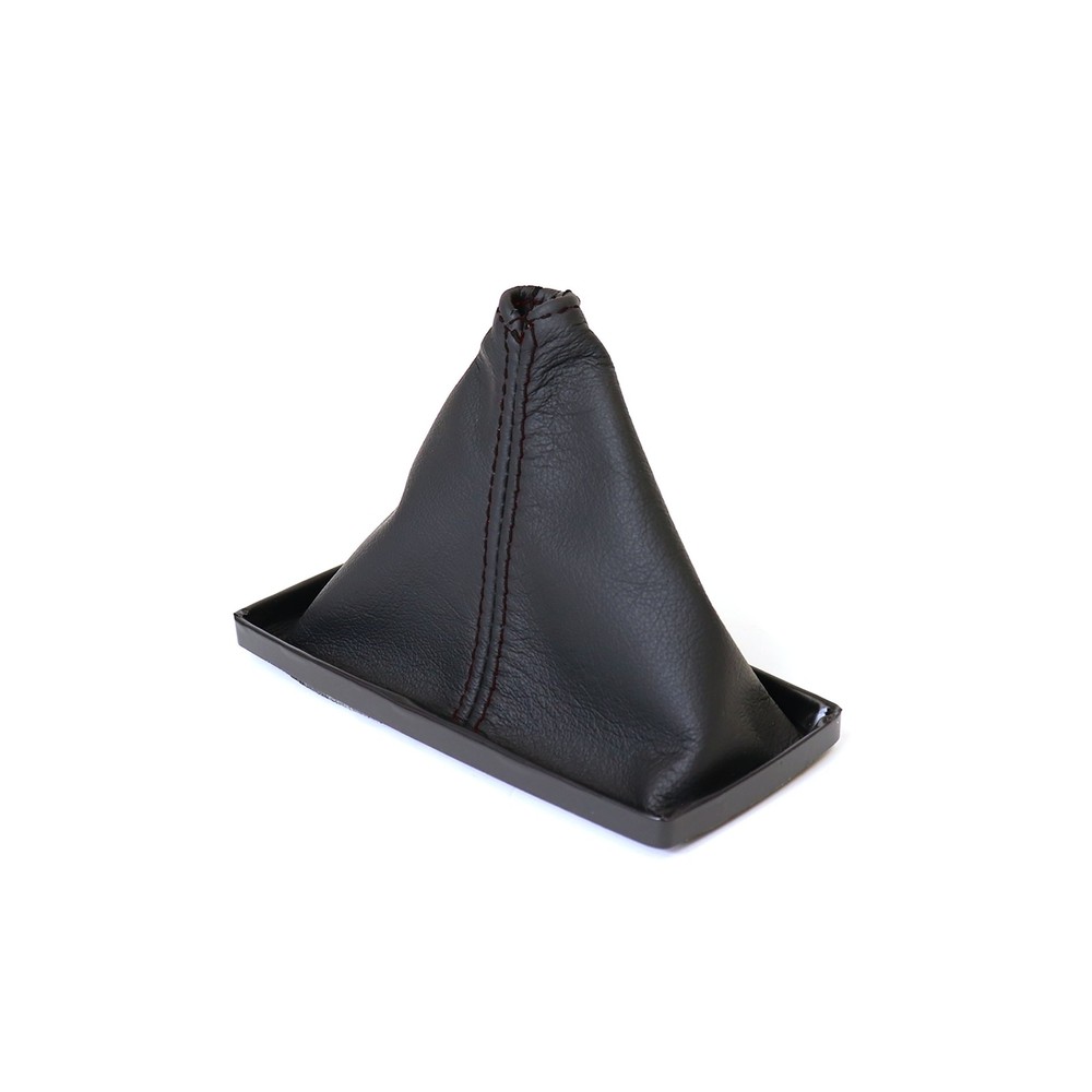 Leather Shift Boot - Black W/Black Stitching for 1977-1982 C3 Corvette