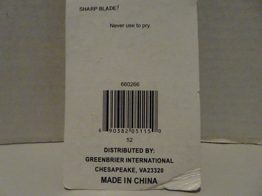 Tool Bench Utility Knife NEW