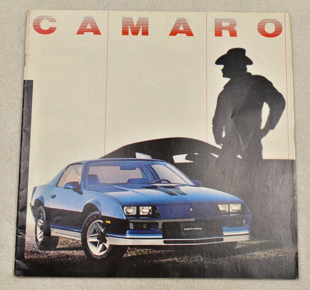 1982 CHEVROLET CAMARO SALES BROCHURE