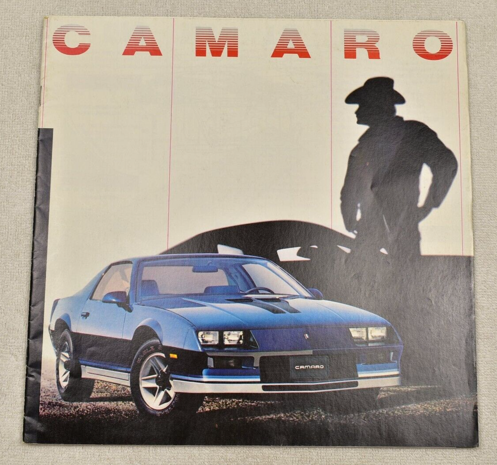 1982 CHEVROLET CAMARO SALES BROCHURE