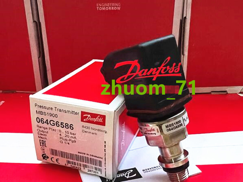 1PC Danfoss pressure transmitter MBS1900 064G6586