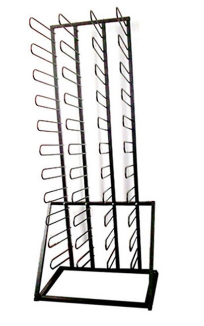 New Heavy Duty vinyl roll storage rack,44-Roll capacity, 3" core