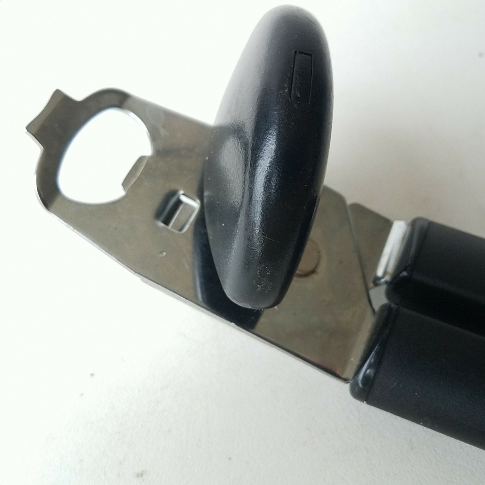Can & Bottle Opener Black Handle Kitchen Utensil
