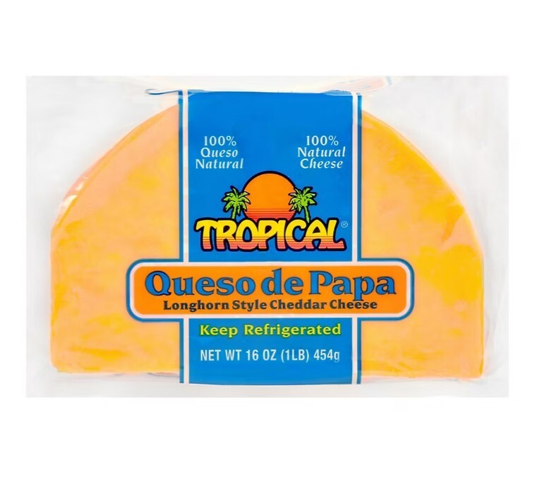 Tropical Longhorn Style Cheese Cheddar, 16 oz.