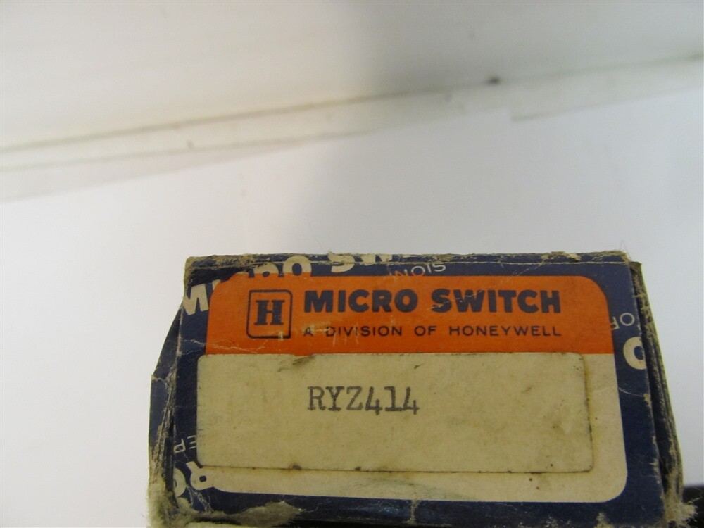 Honeywell, RYZ414, Micro Switch