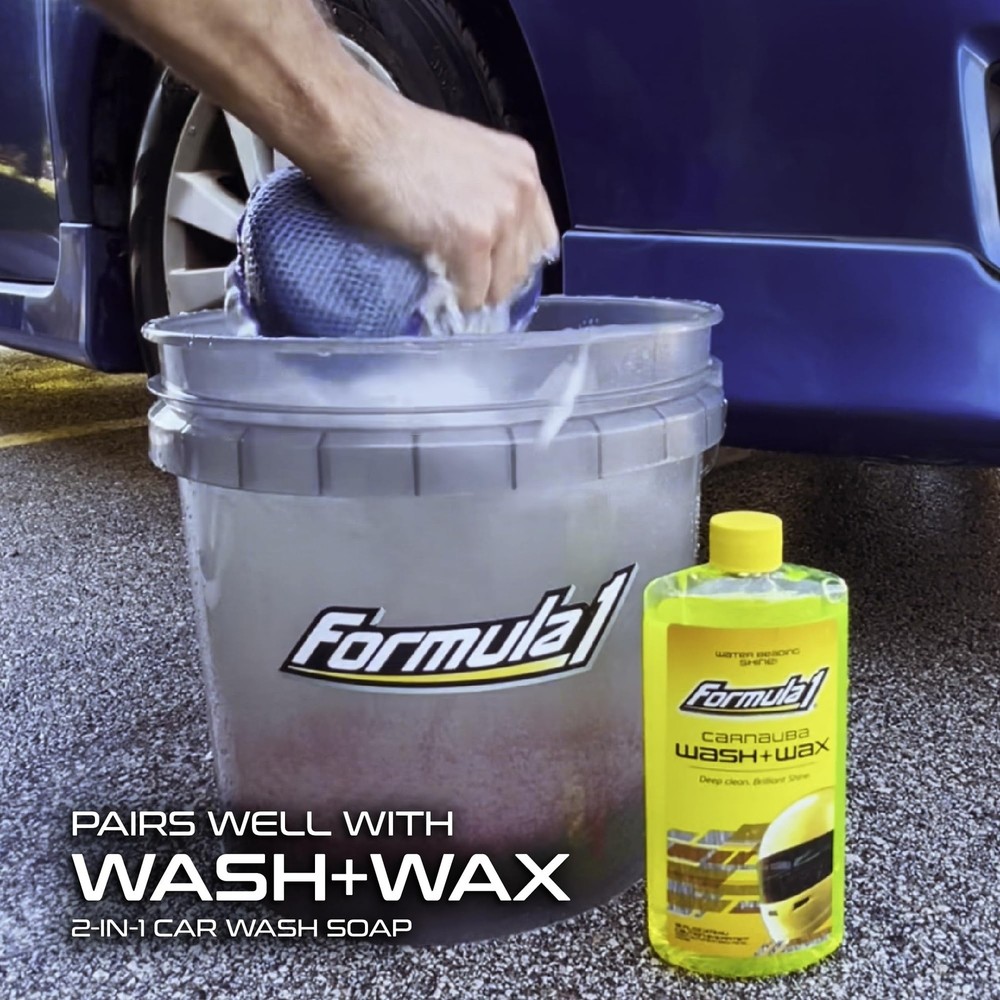 Formula 1 Super Car Wash Sponge Two-Sided Microfiber