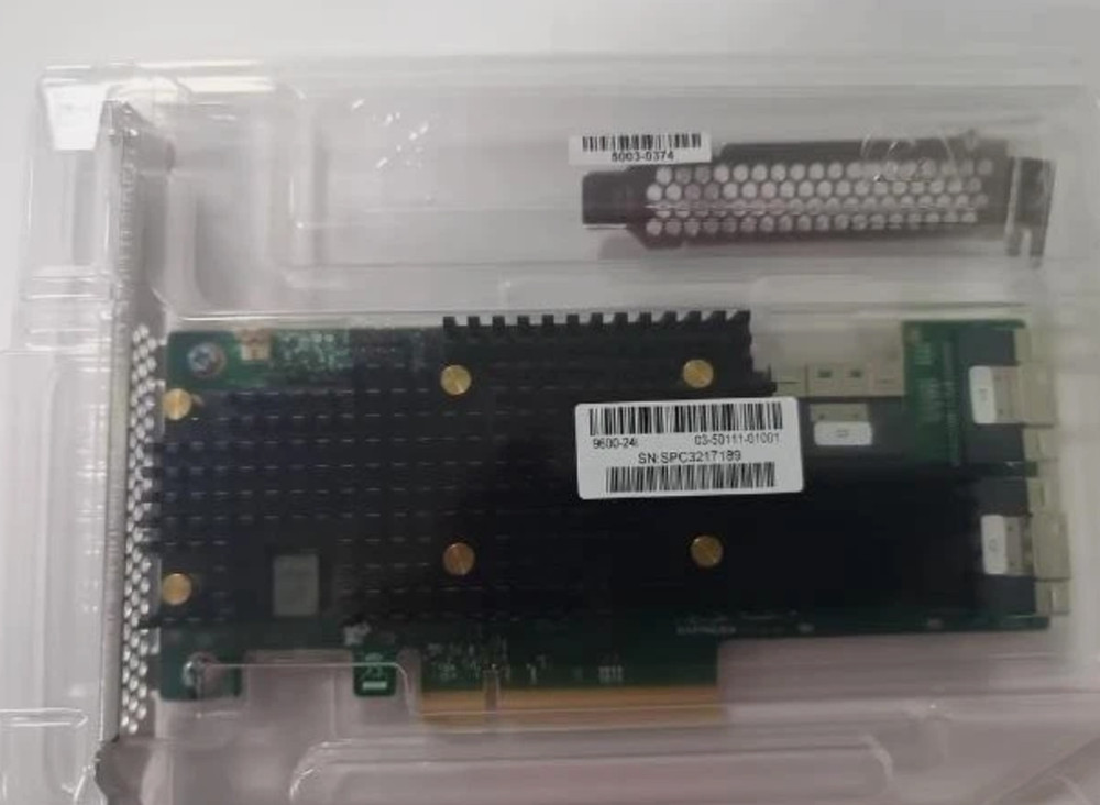 1PC New In Box BROADCOM 9600-24i Tri-Mode Storage Adapter