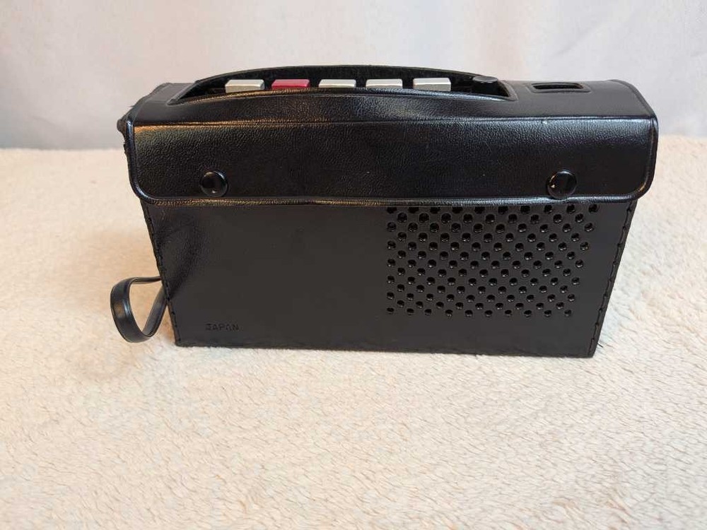 Sears Solid State Cassette Recorder Auto Stop - Portable w/ Case