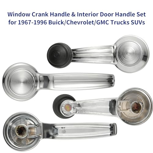 Window Crank Handle & Interior Door Handle Set for 1967-1996