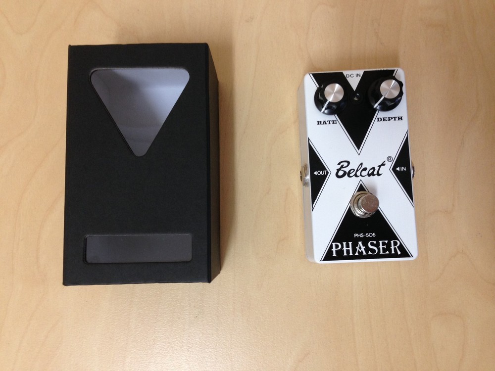 Belcat PHS-505 Guitar Effects Pedal, PHASER - White