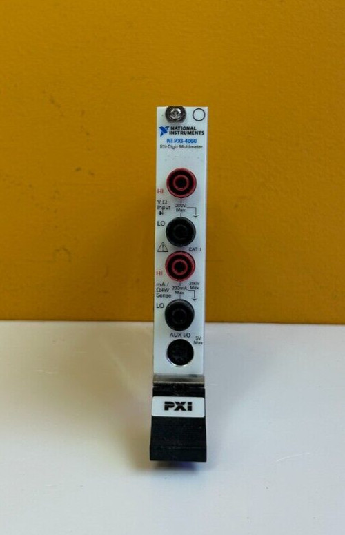 National Instruments PXI-4060 PXI Interface, Digital Multimeter Module. Tested!