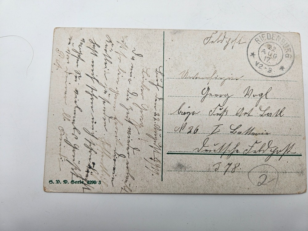 HA1991: Postcard, IN Glück Found