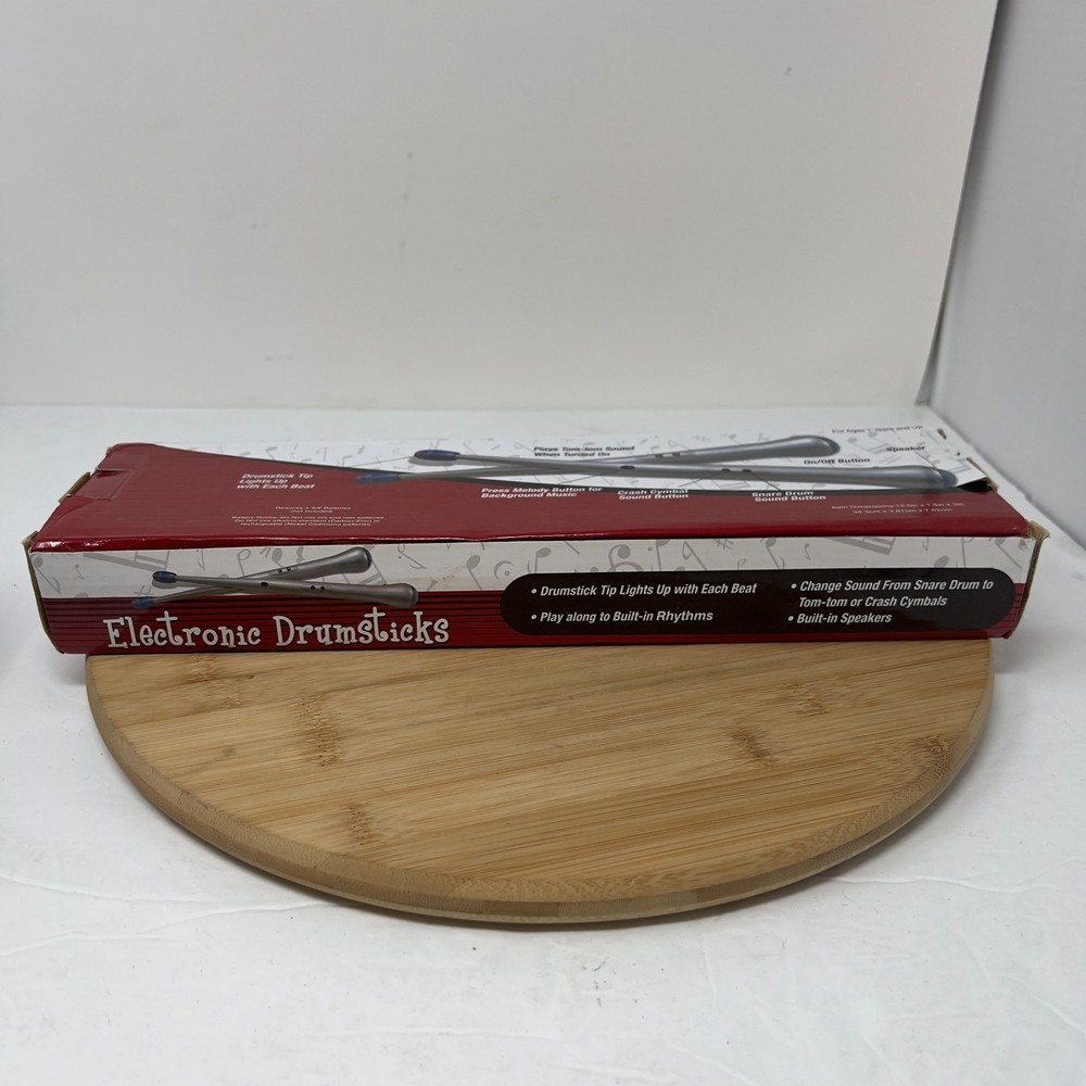 Mark Feldstein Electronic Drum Sticks Set Of Two Open Box