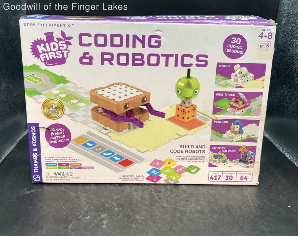 Thames Kosmos Kids First Coding and Robotics Powers ON