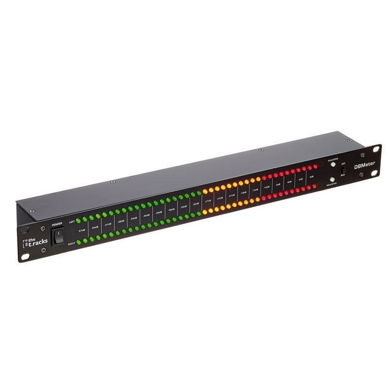 DB200 Black Panel DB Meter Display VU Meter Home Stage Amplifier Volume