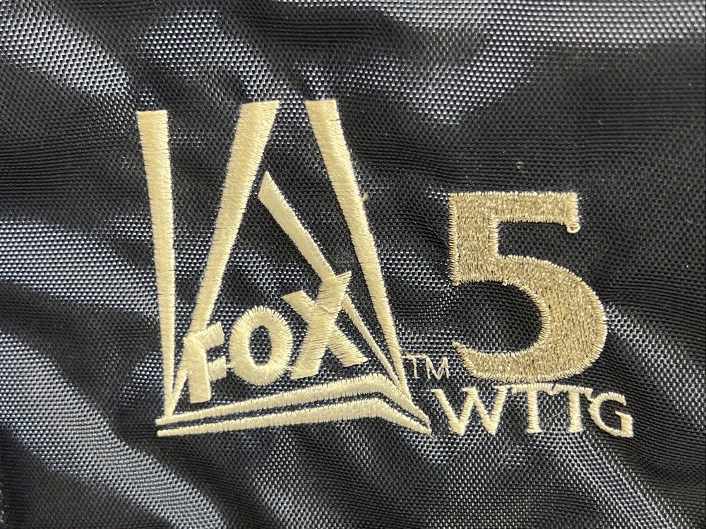 Vintage Washington D.C. WTTG Fox 5 Navy Blue Computer Bag