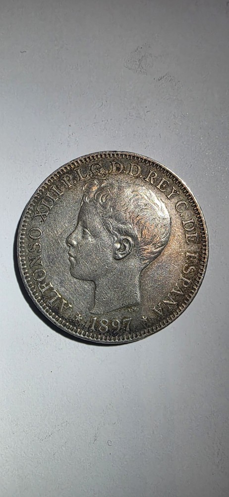 1897 Phillipines Un Peso