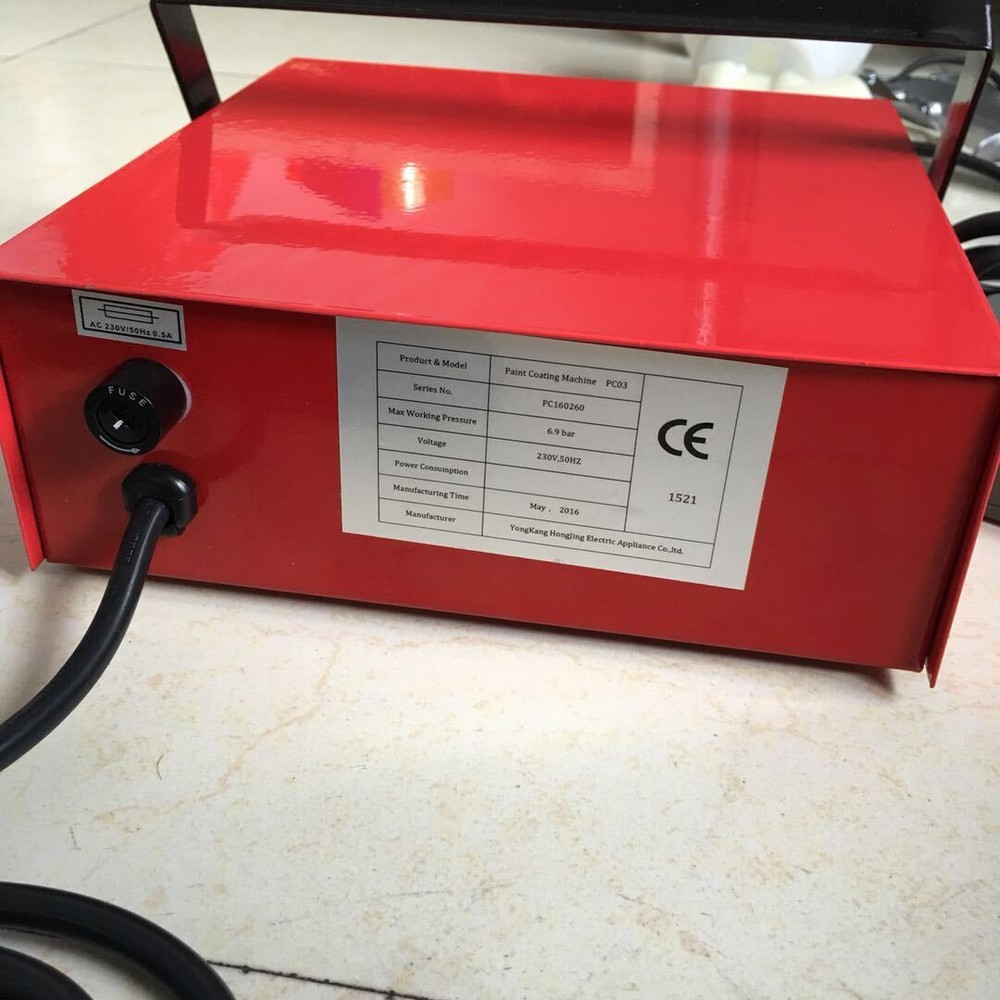 Electrostatic Portable Powder Coating Machine Powder Coating System Spraying Gun