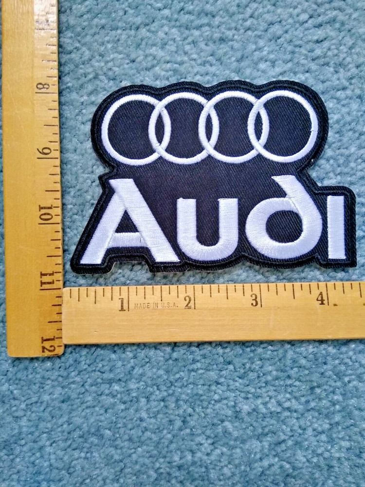 1 AUDI CAR AUTO IRON ON PATCH  free shipping