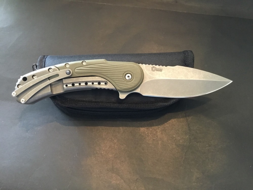 Custom Todd Begg Field Grade Bodega Flipper Folder Folding Knife