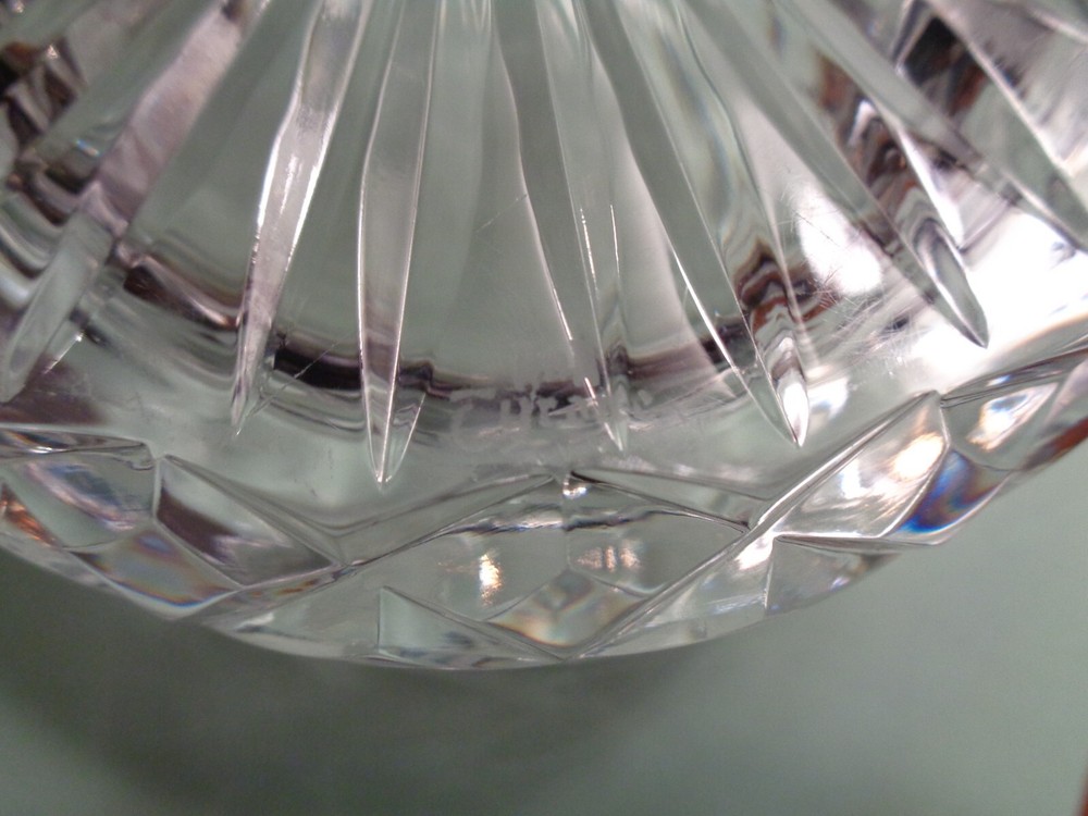 Tyrone Crystal Candy Biscuit Barrel Jar