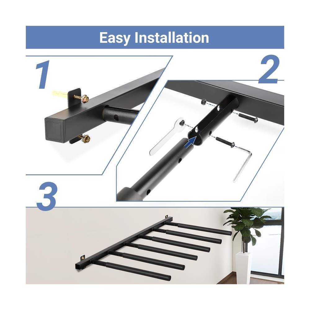 Vertical/Horizontal Surfboard Rack, Surfboard Wall Mount Display, Surfboard W...