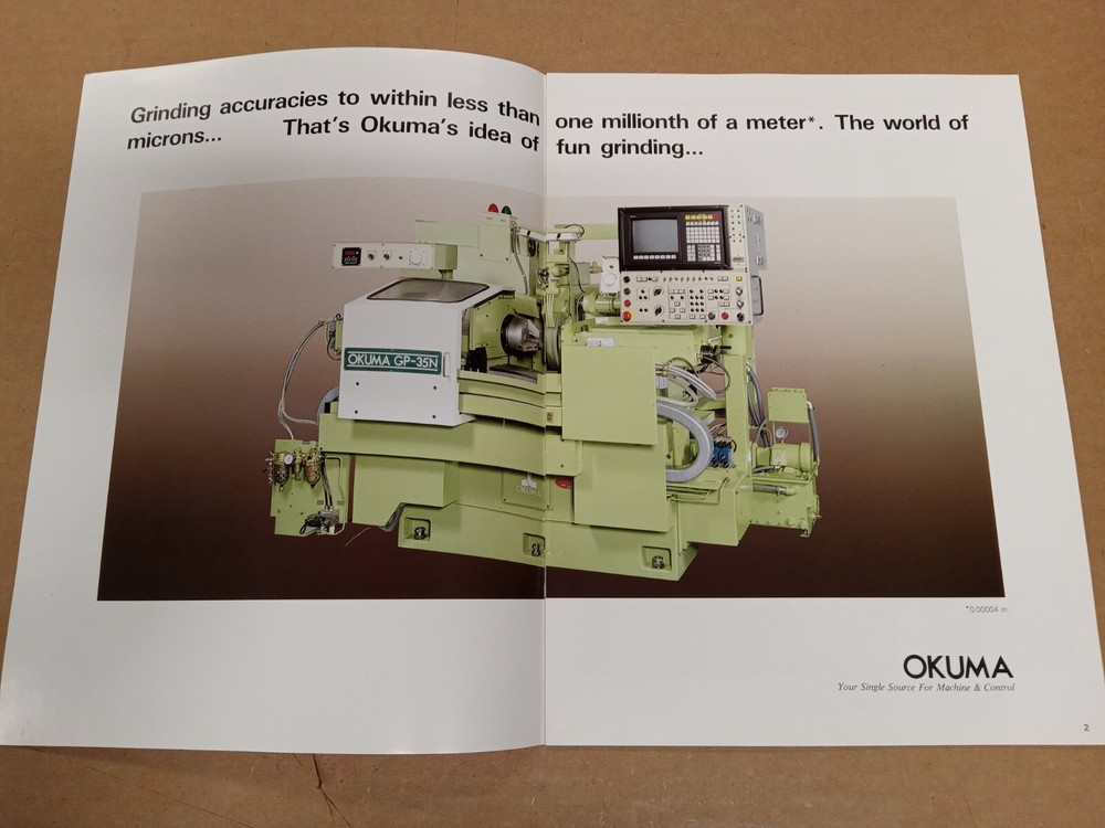 Okuma Grinder Brochures