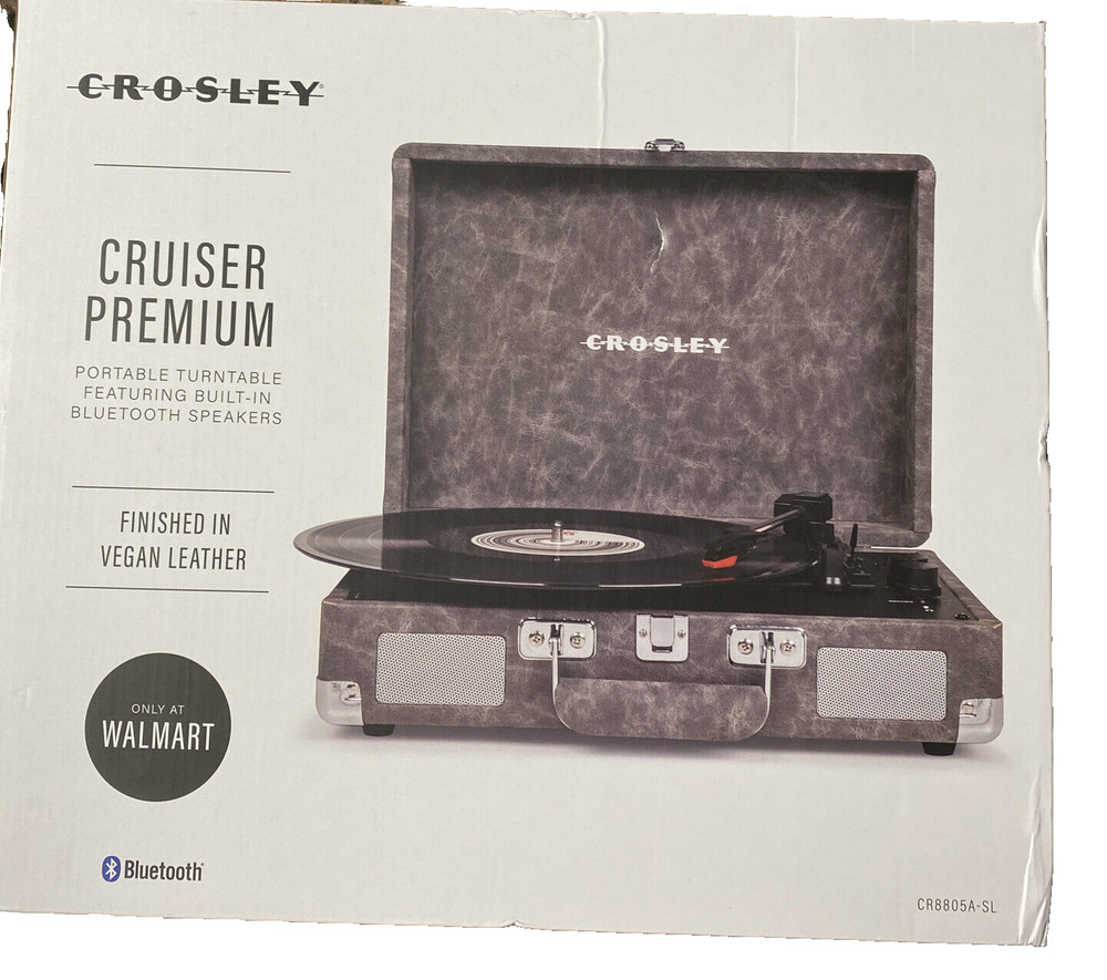 Portable Turn Table with Built-in Bluetooth Speakers Crosley